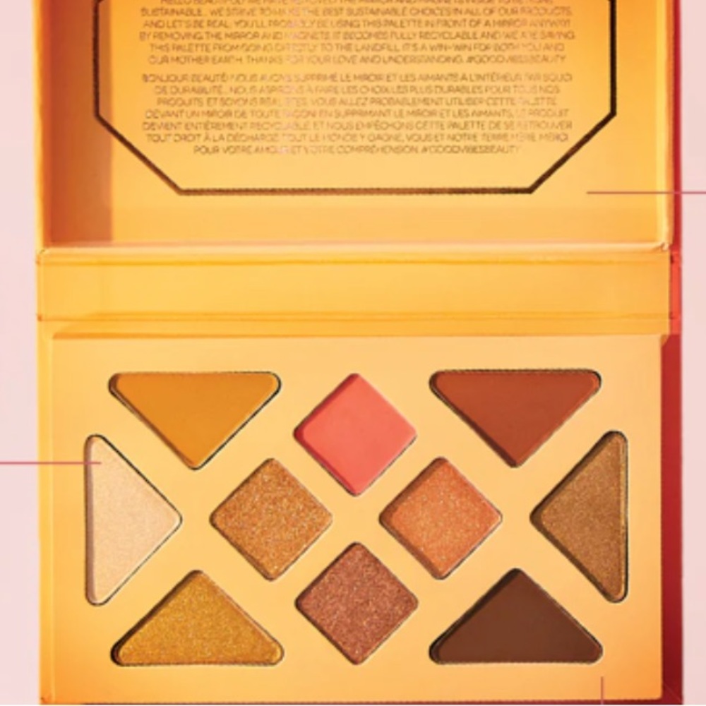 New ATHR BEAUTY DESERT SUNSET Eyeshadow Pigment PALETTE
